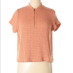 ZARA Collection Pull over sweater peach size large